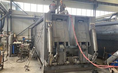 Iraq customer's 6m3 Diesel Oil Bitumen Melter Machine has completed payment